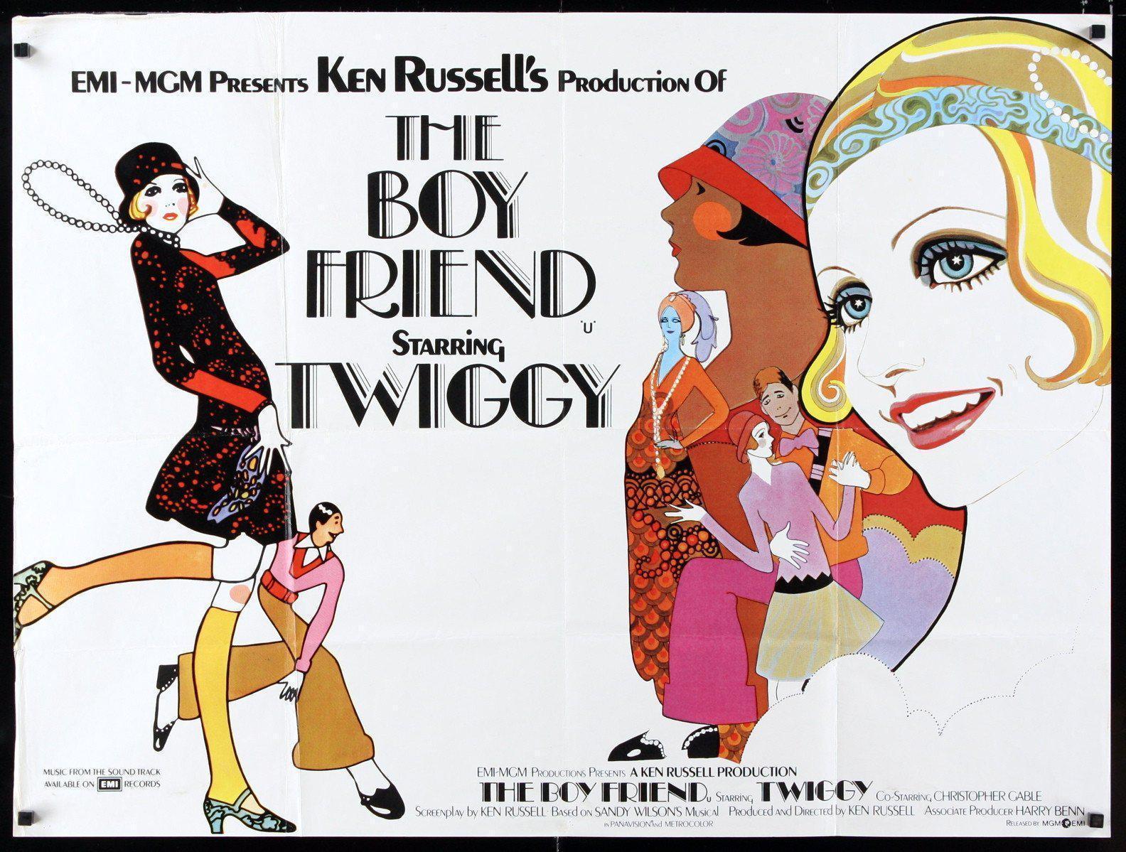 The Boy Friend (The Boyfriend) Movie Poster 1971 British Quad