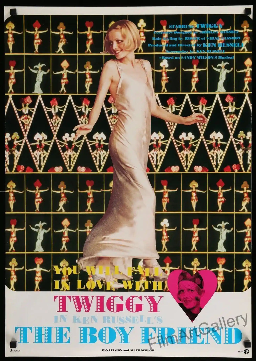The Boy Friend (The Boyfriend) Original Vintage Movie Poster