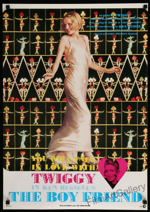 The Boy Friend (The Boyfriend) Original Vintage Movie Poster