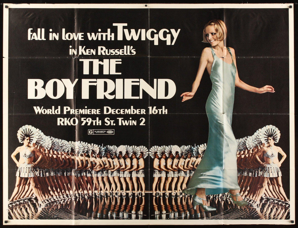 Original Boy Friend, The (1971) movie poster in C8 condition