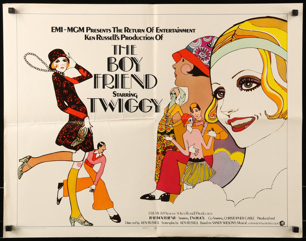 The Boy Friend (The Boyfriend) Original Vintage Movie Poster