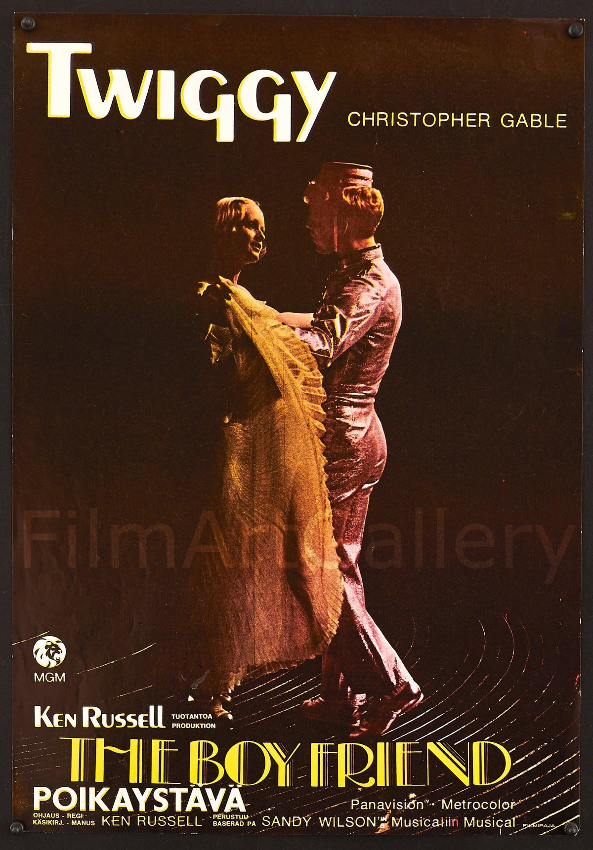 The Boy Friend (The Boyfriend) Original Vintage Movie Poster