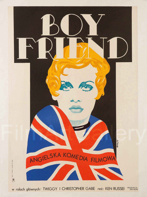 The Boy Friend (The Boyfriend) Original Vintage Movie Poster
