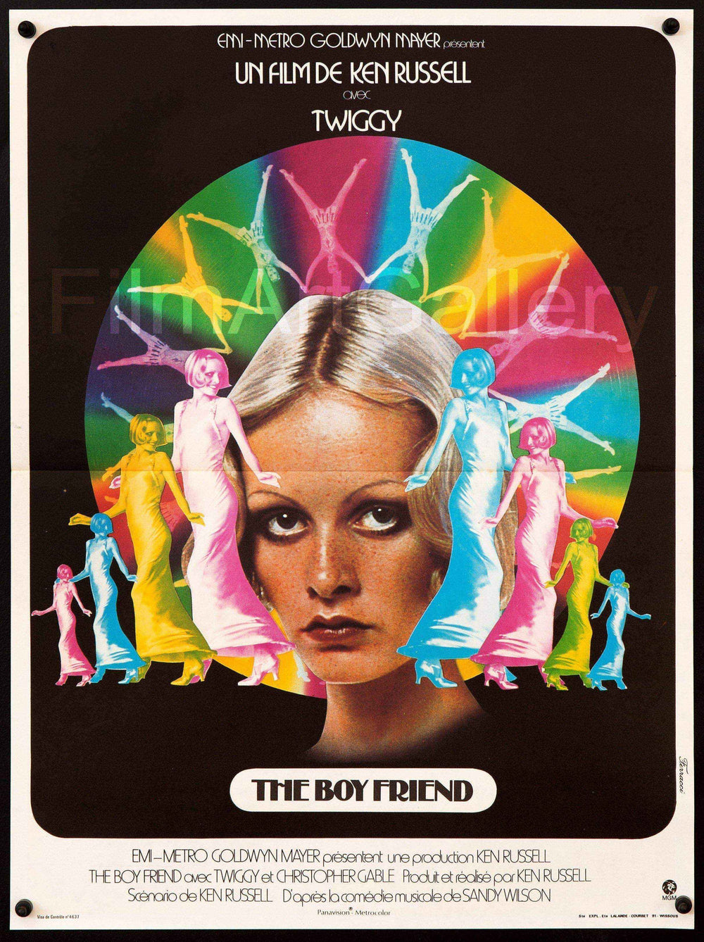 The Boy Friend (The Boyfriend) Original Vintage Movie Poster