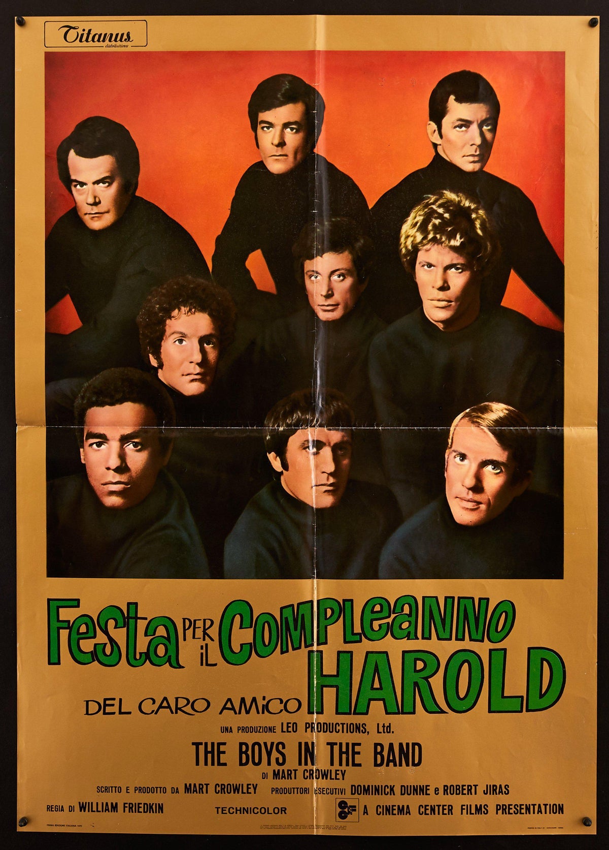 The Boys in the Band Original Vintage Movie Poster