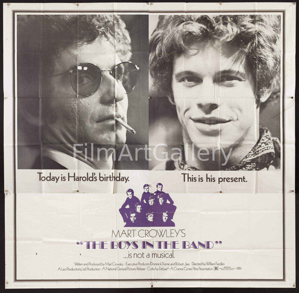 The Boys in the Band Original Vintage Movie Poster
