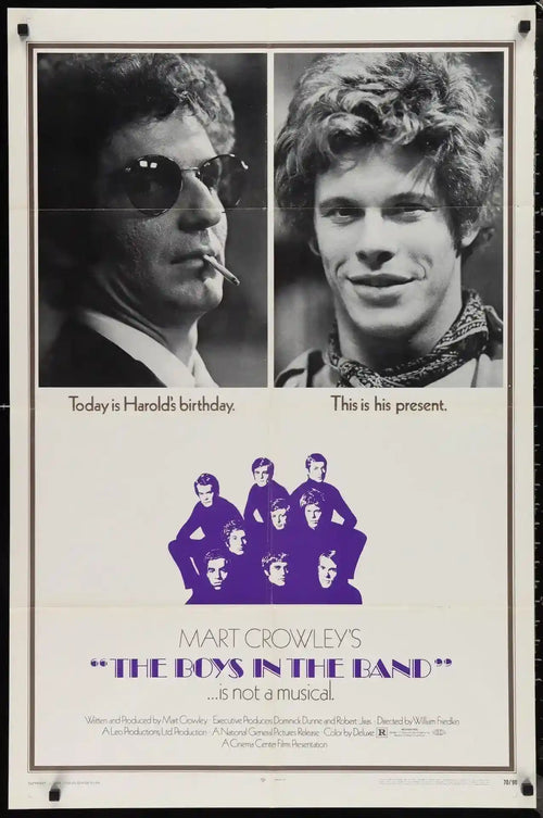 The Boys in the Band Original Vintage Movie Poster