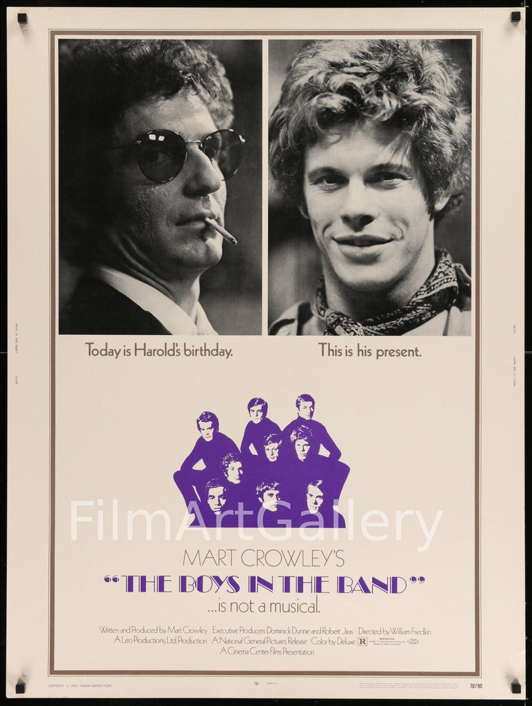 The Boys in the Band Original Vintage Movie Poster
