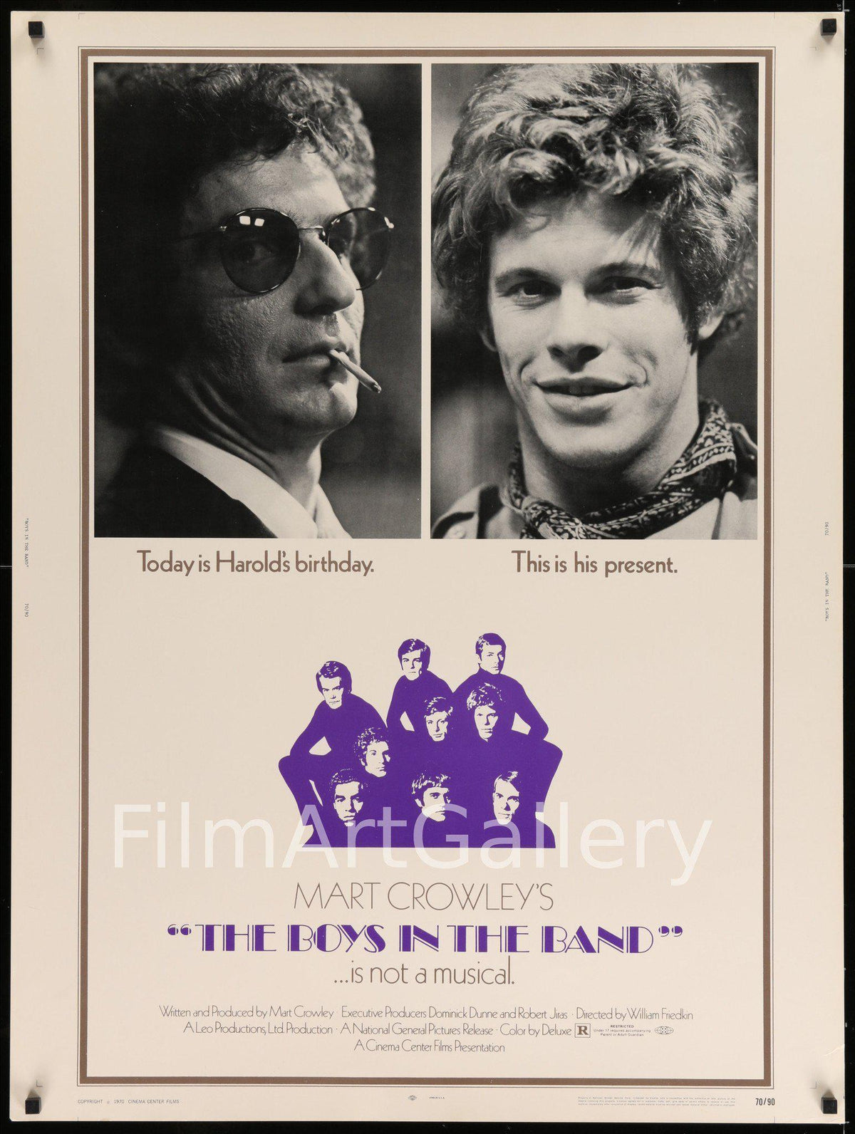 The Boys in the Band Original Vintage Movie Poster