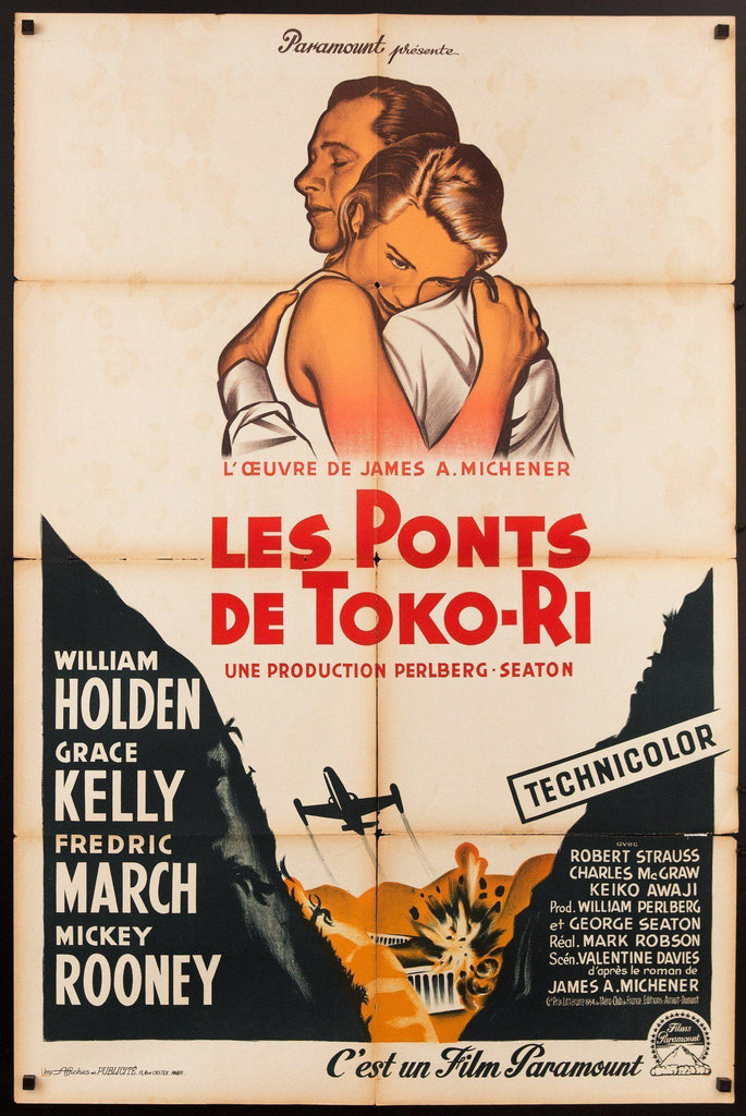 The Bridges at Toko-Ri Original Vintage Movie Poster