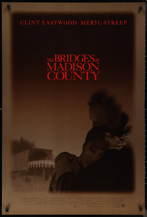 The Bridges of Madison County Original Vintage Movie Poster