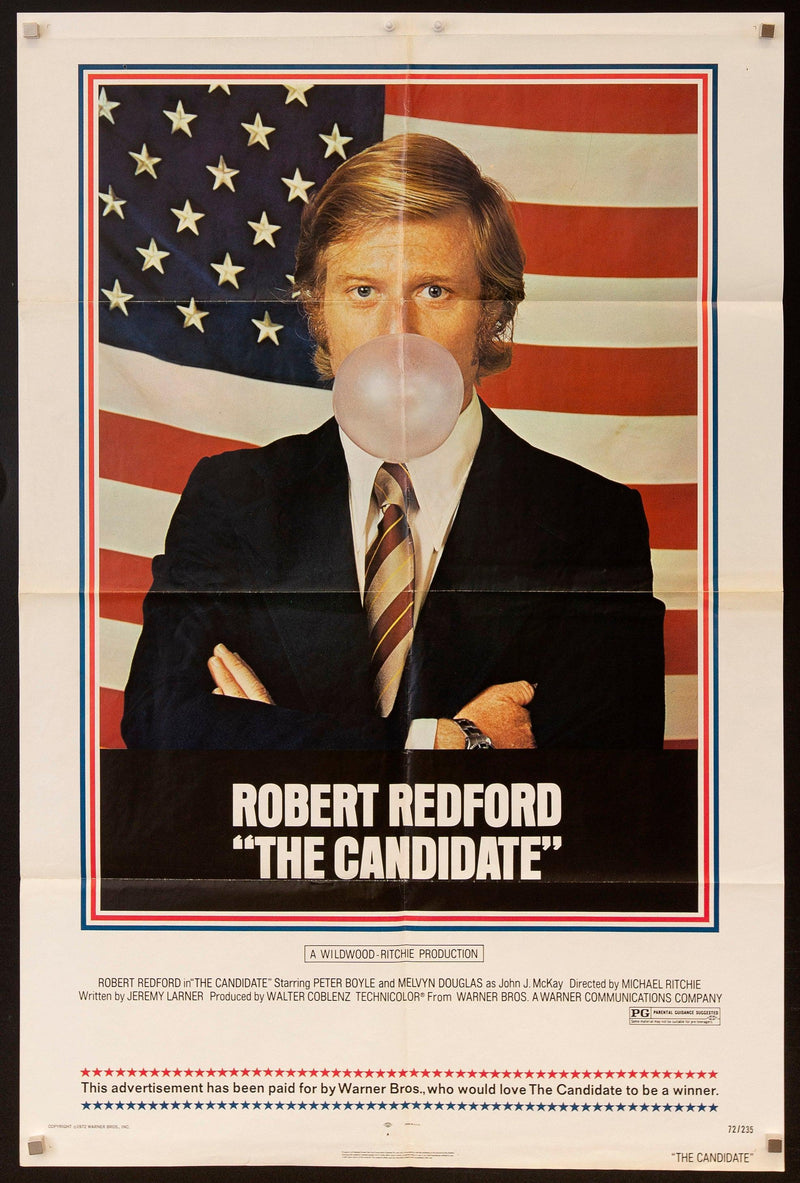 The Candidate 1 Sheet (27x41) Original Vintage Movie Poster