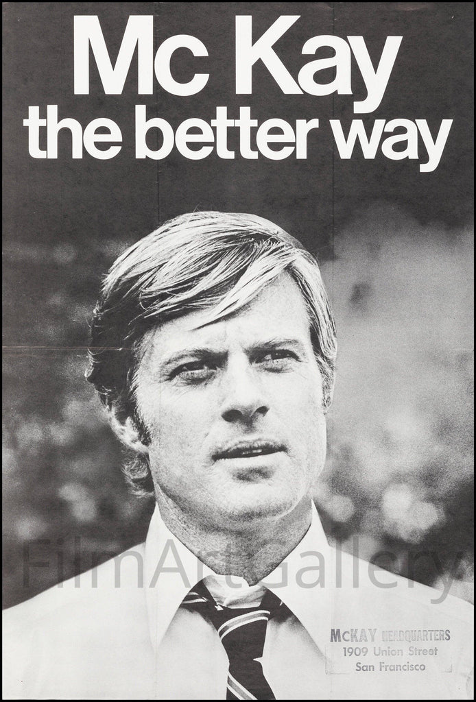 The Candidate Original Vintage Movie Poster