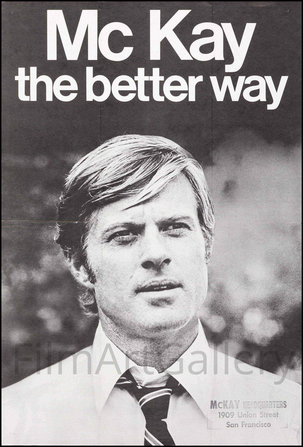 The Candidate Original Vintage Movie Poster