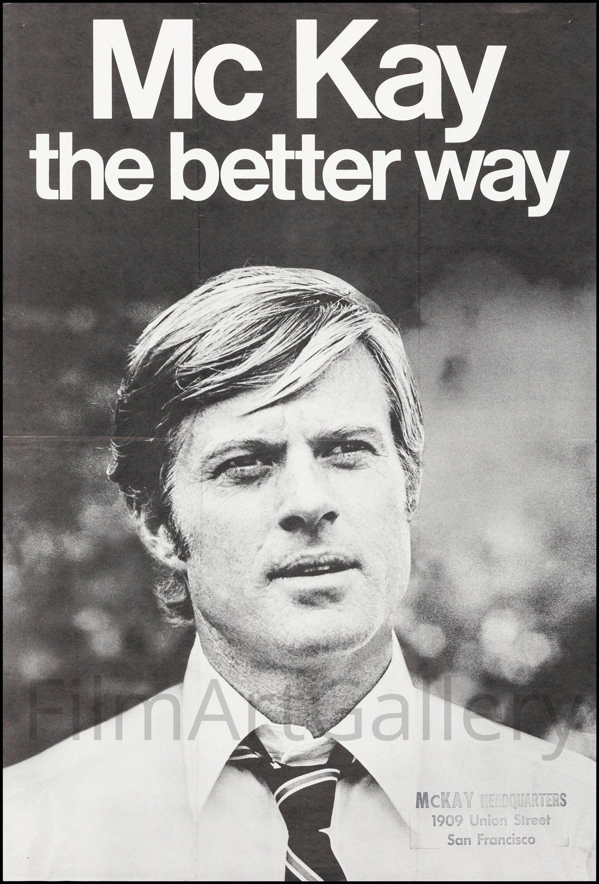The Candidate Original Vintage Movie Poster