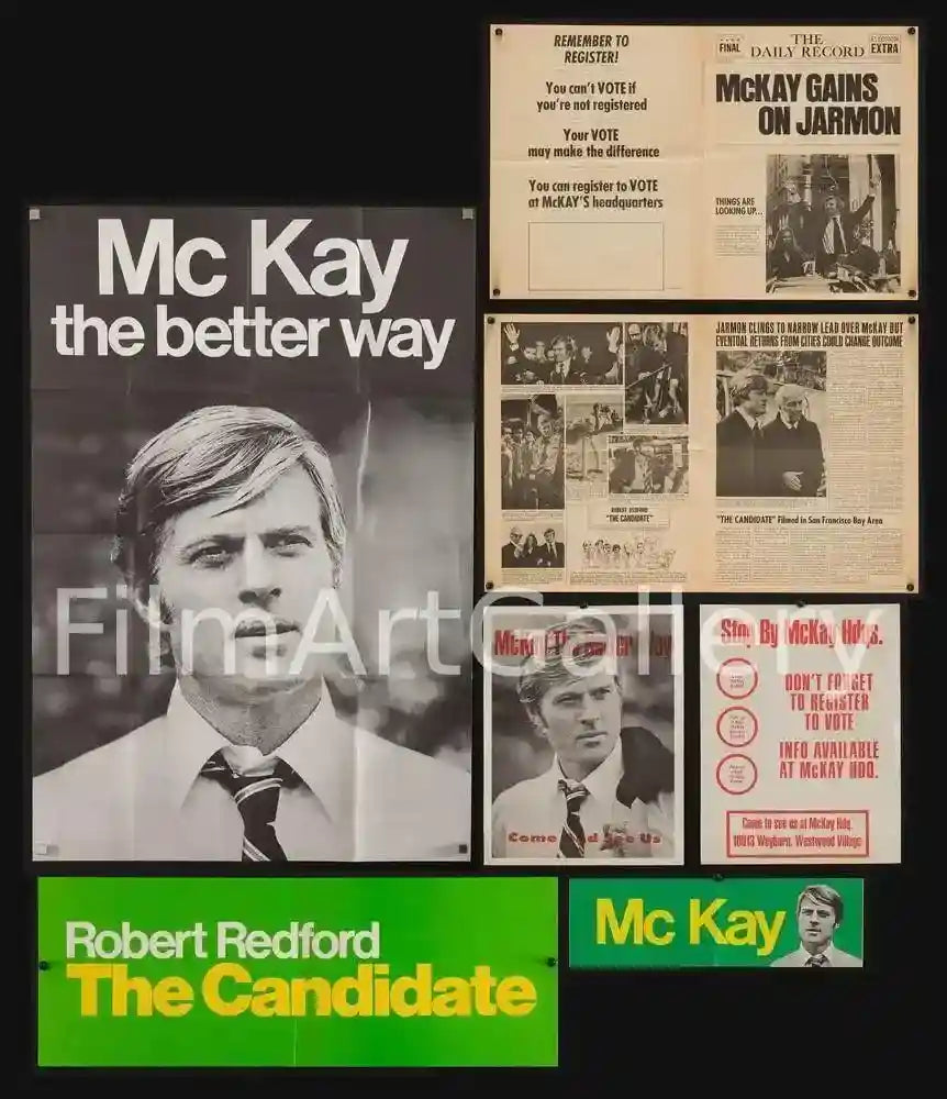 The Candidate Original Vintage Movie Poster