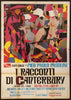 The Canterbury Tales Italian 4 foglio (55x78) Original Vintage Movie Poster