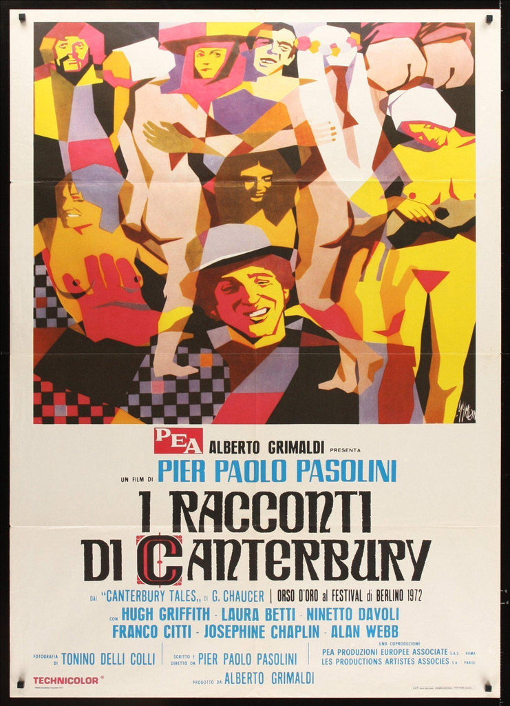 The Canterbury Tales Original Vintage Movie Poster