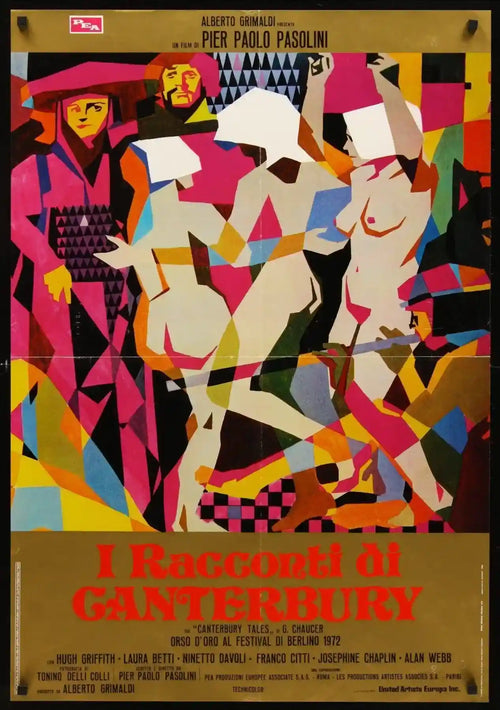 The Canterbury Tales Original Vintage Movie Poster