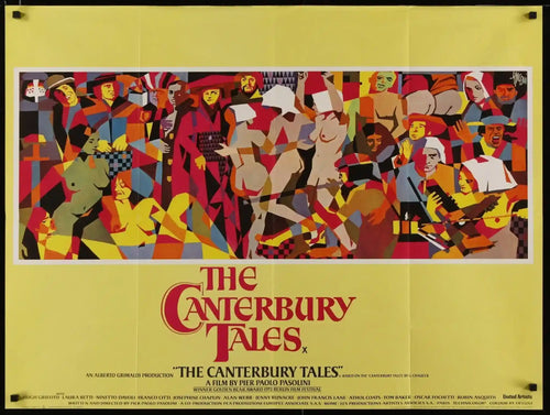 The Canterbury Tales Original Vintage Movie Poster