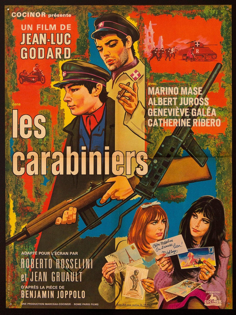 The Carabiniers (Les Carabiniers) Original Vintage Movie Poster