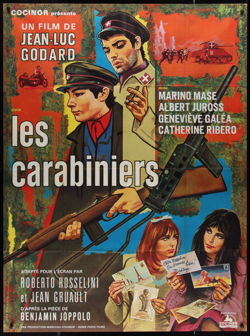 The Carabiniers (Les Carabiniers) Original Vintage Movie Poster