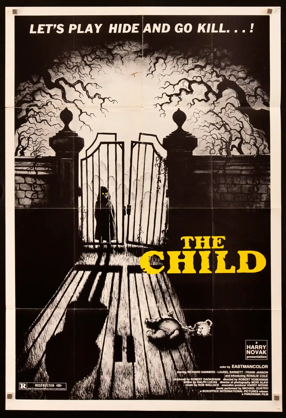 The Child Original Vintage Movie Poster