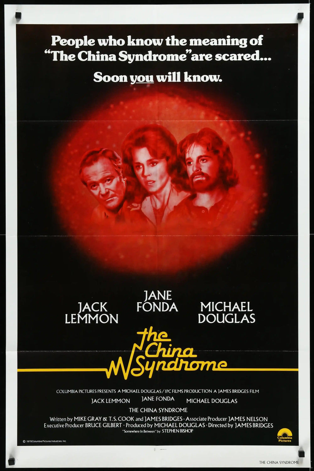 The China Syndrome Original Vintage Movie Poster