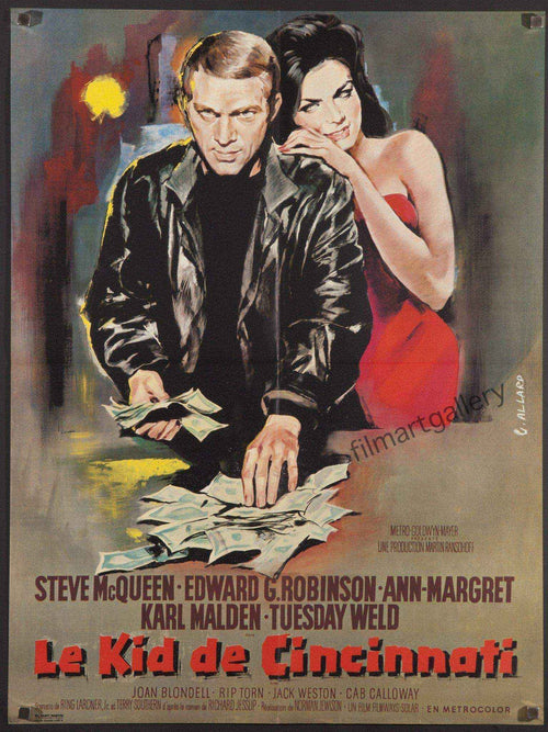 The Cincinnati Kid Original Vintage Movie Poster
