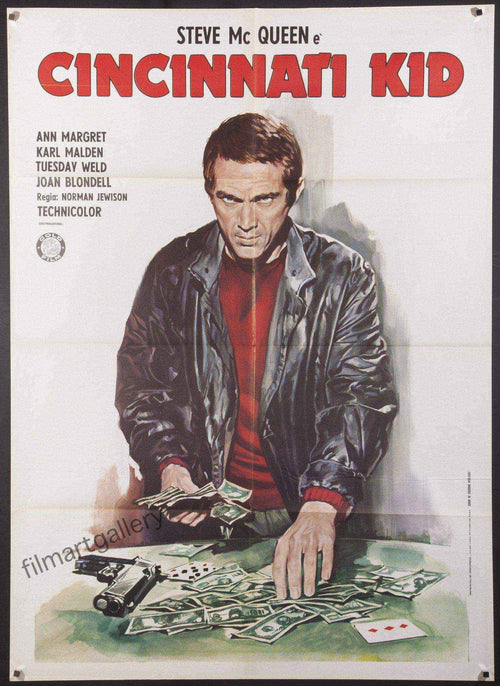 The Cincinnati Kid Original Vintage Movie Poster