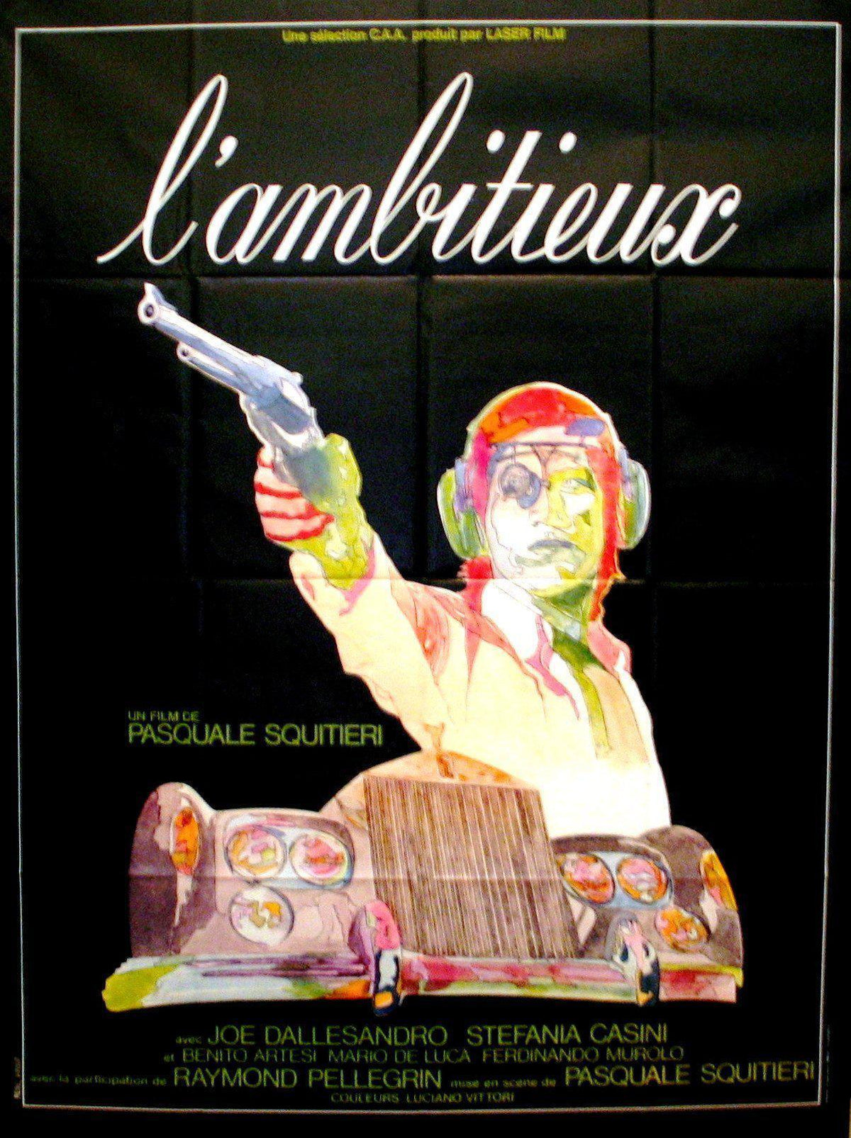 The Climber (L&#39;Ambizioso) French 1 panel (47x63) Original Vintage Movie Poster