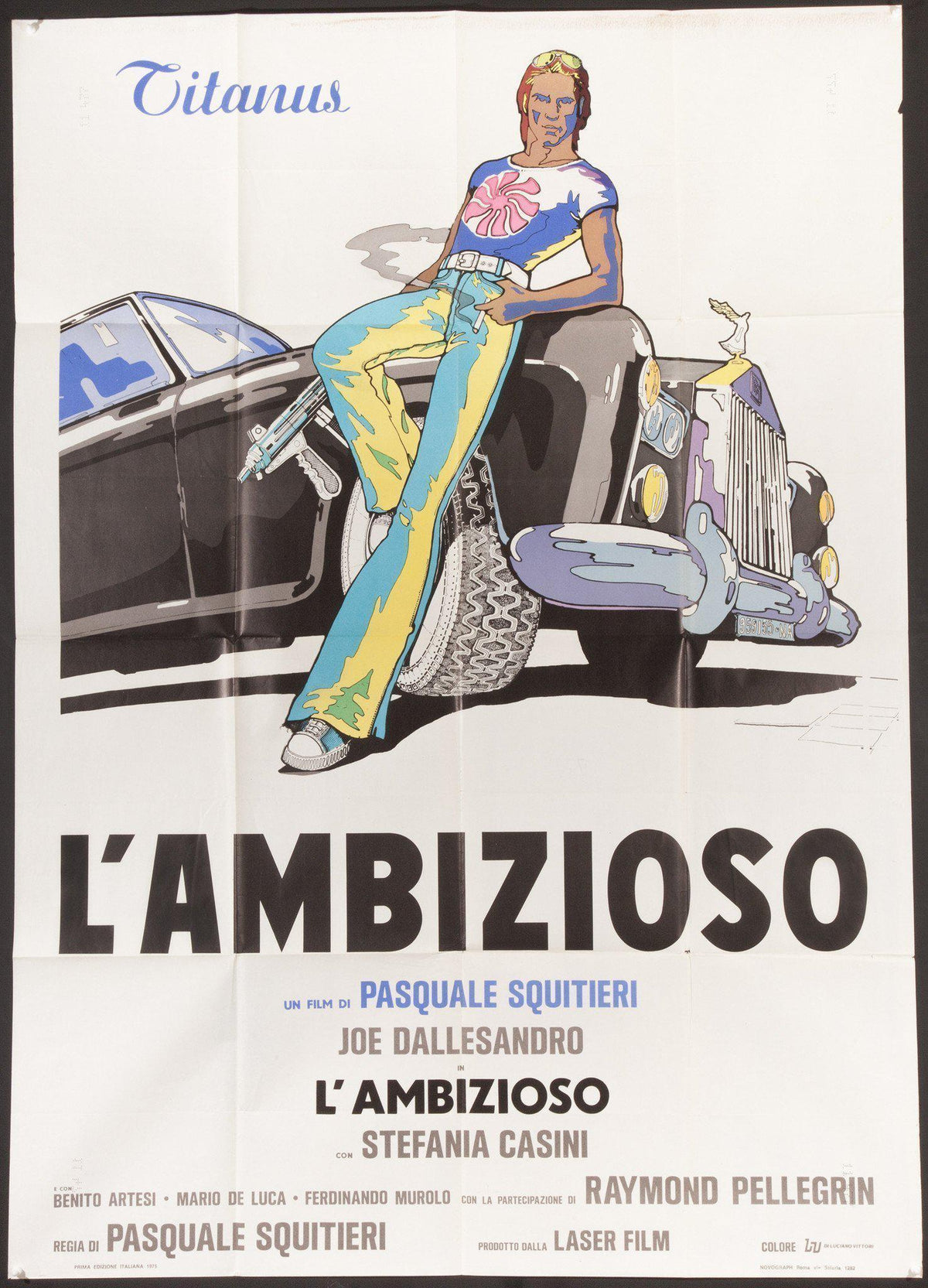 The Climber (L&#39;Ambizioso) Italian 2 foglio (39x55) Original Vintage Movie Poster