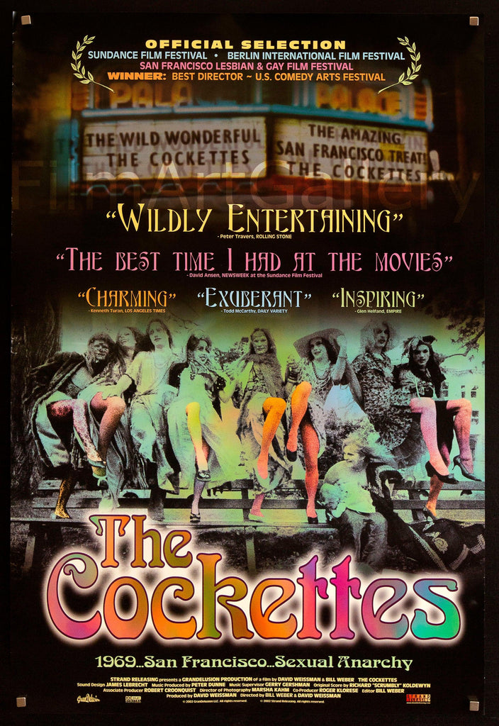 The Cockettes Original Vintage Movie Poster