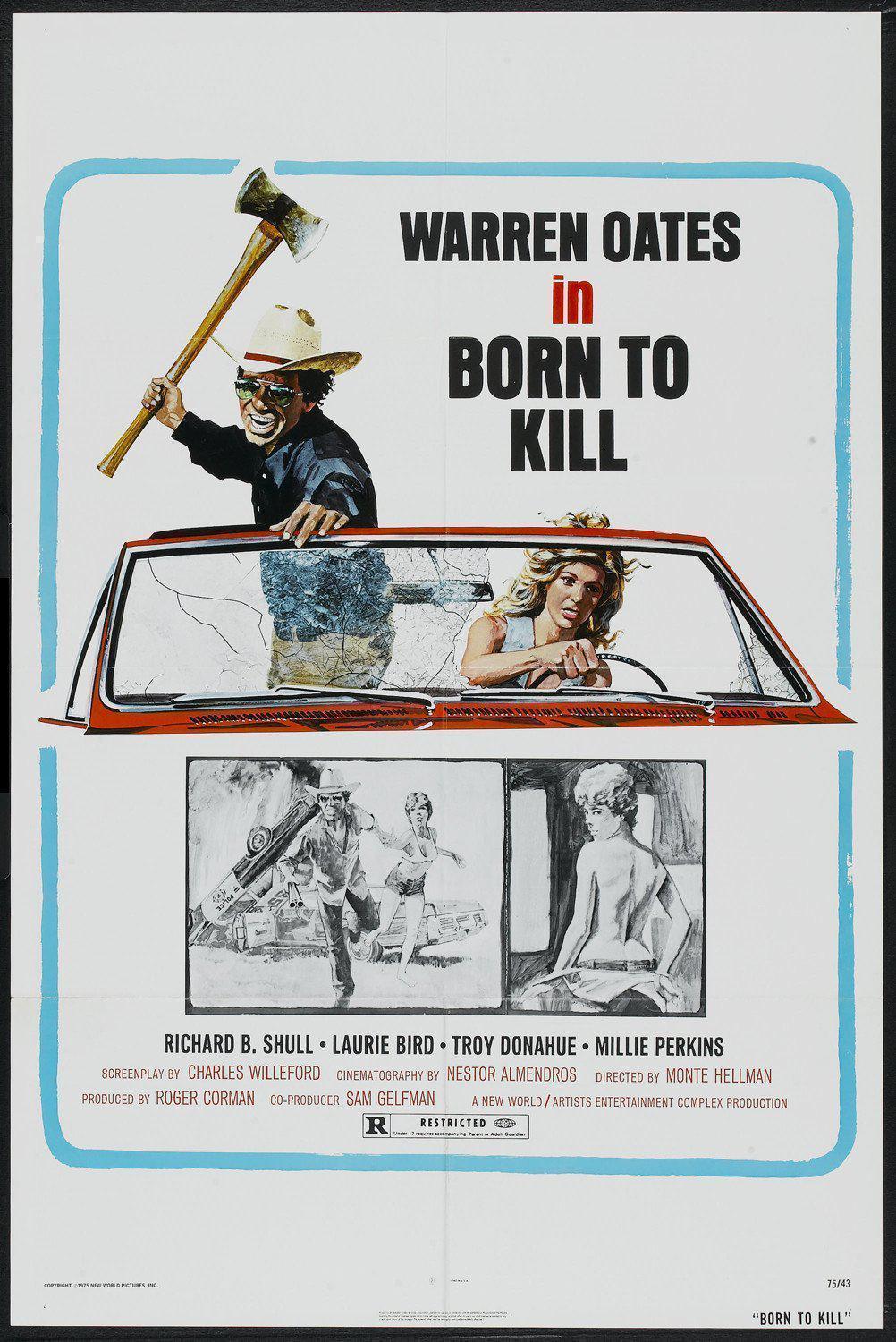 The Cockfighter (Born to Kill) Original Vintage Movie Poster