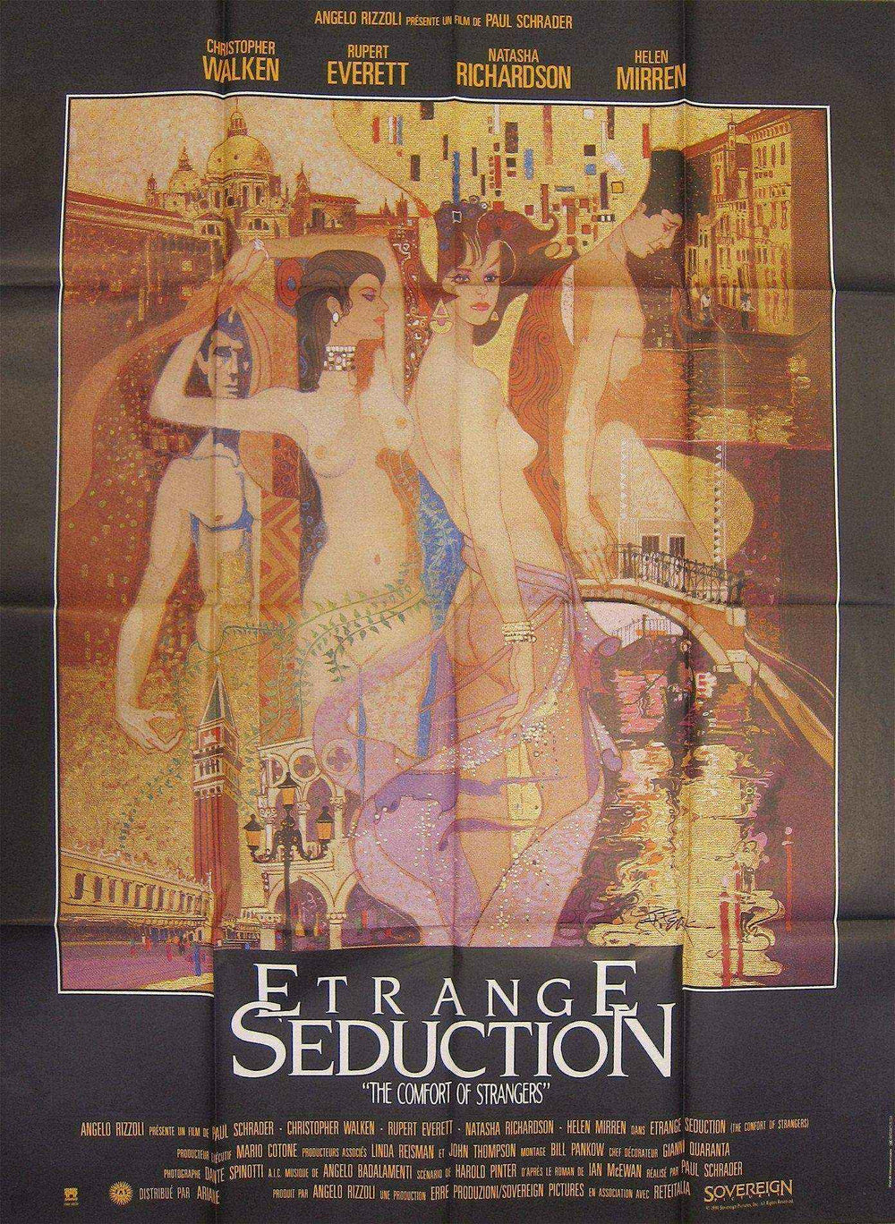 The Comfort of Strangers Original Vintage Movie Poster