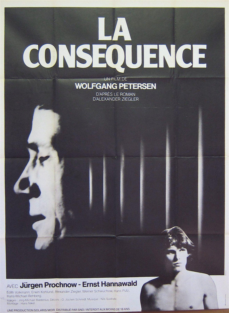 The Consequence French 1 panel (47x63) Original Vintage Movie Poster