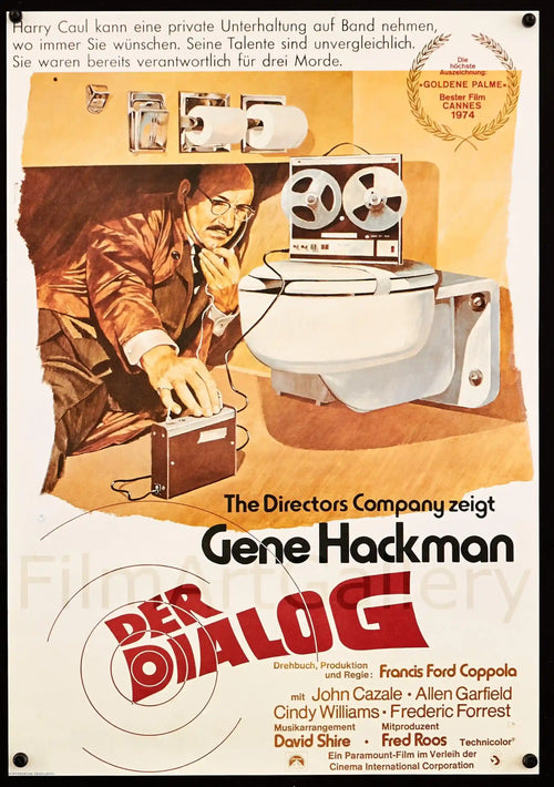 The Conversation Original Vintage Movie Poster
