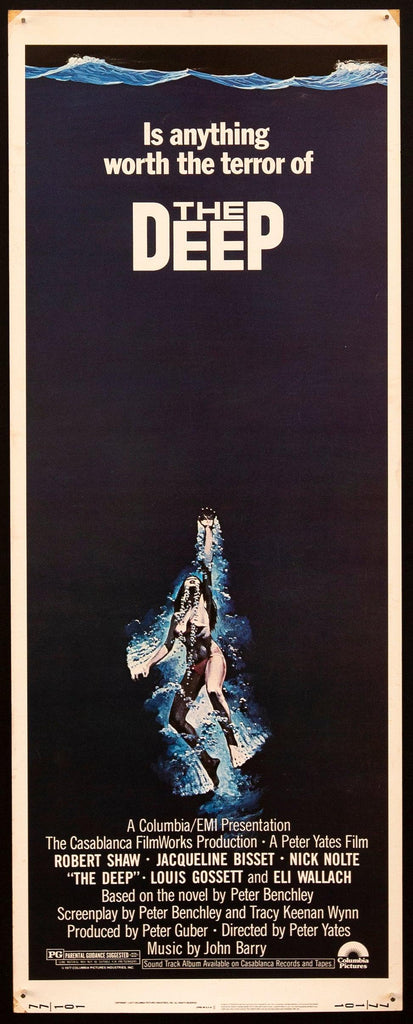 The Deep Original Vintage Movie Poster