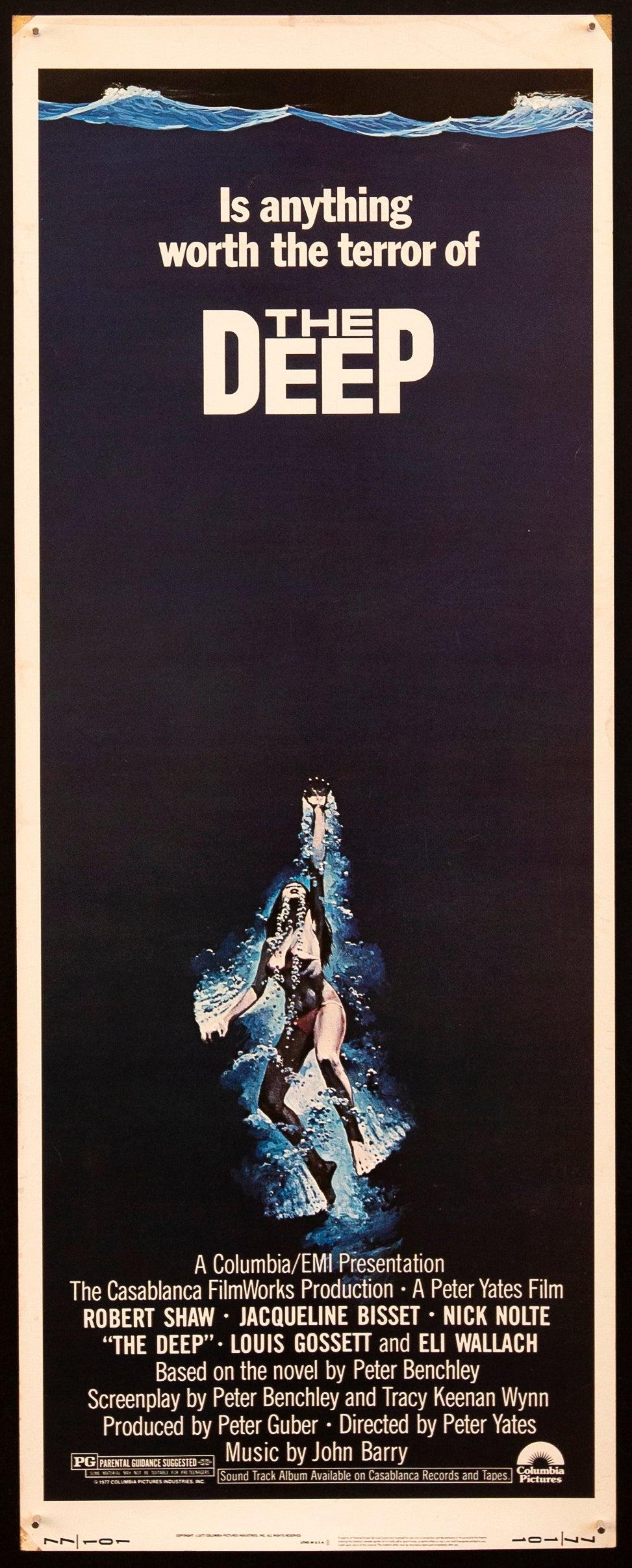 The Deep Original Vintage Movie Poster