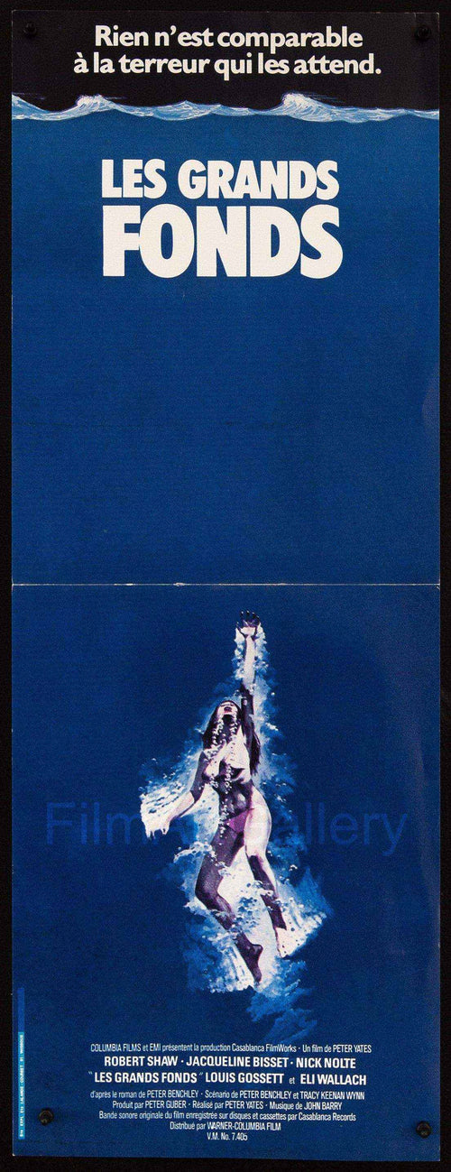 The Deep Original Vintage Movie Poster