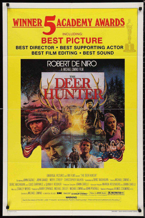 The Deer Hunter Original Vintage Movie Poster
