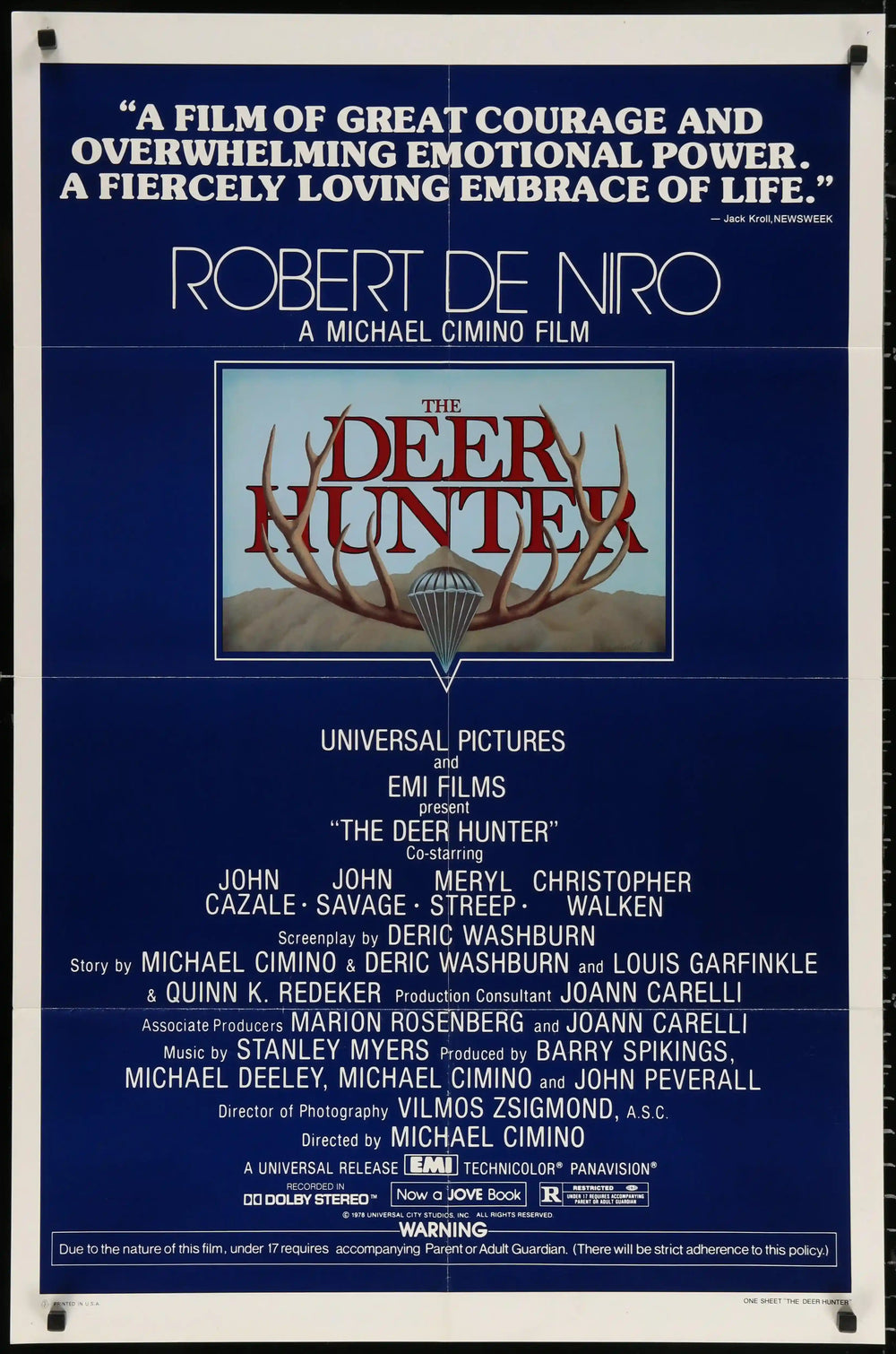 The Deer Hunter Original Vintage Movie Poster