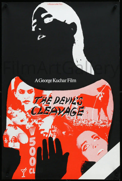 The Devil's Cleavage Original Vintage Movie Poster