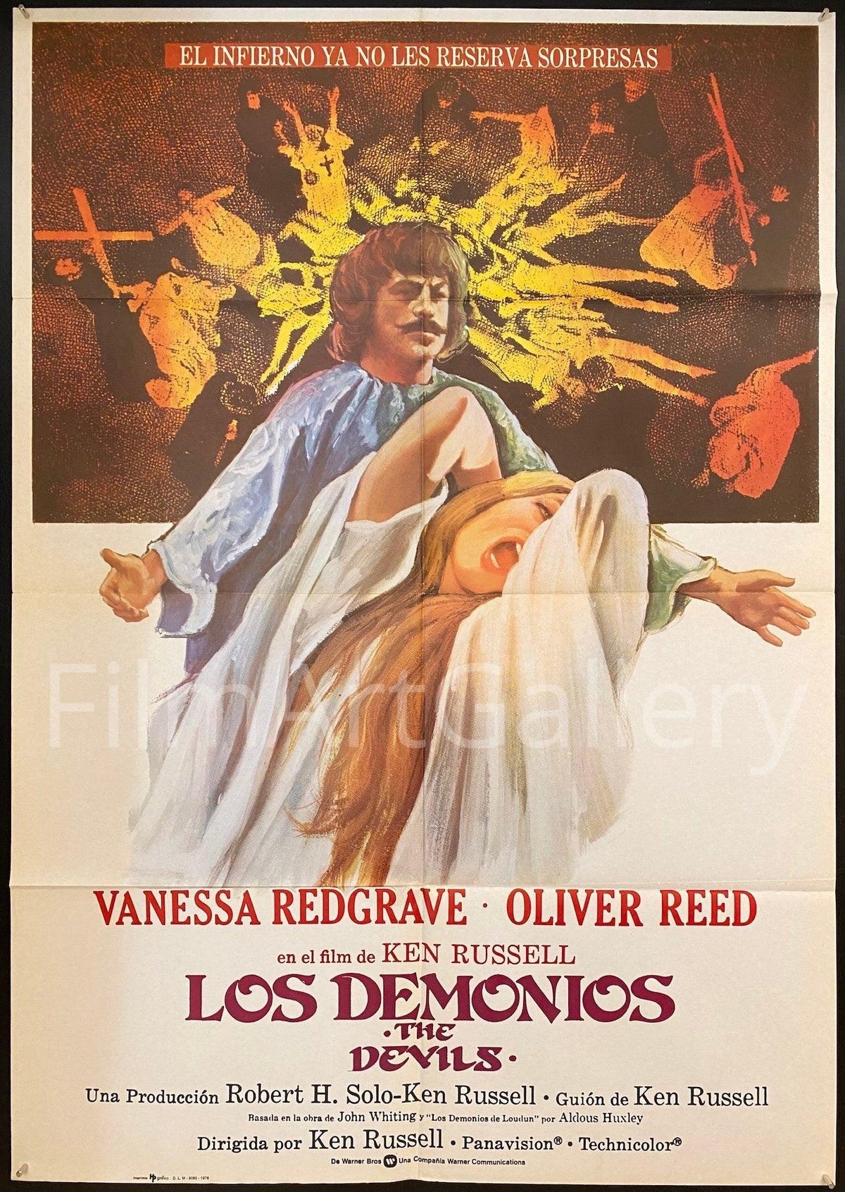 The Devils 1 Sheet (27x41) Original Vintage Movie Poster