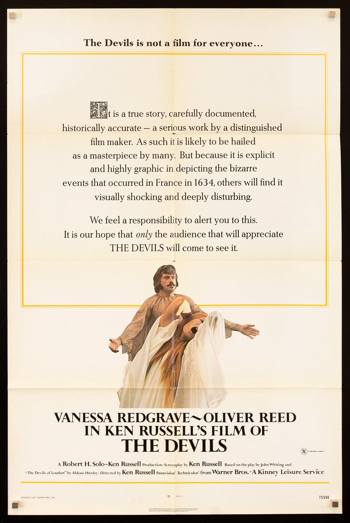 The Devils Original Vintage Movie Poster