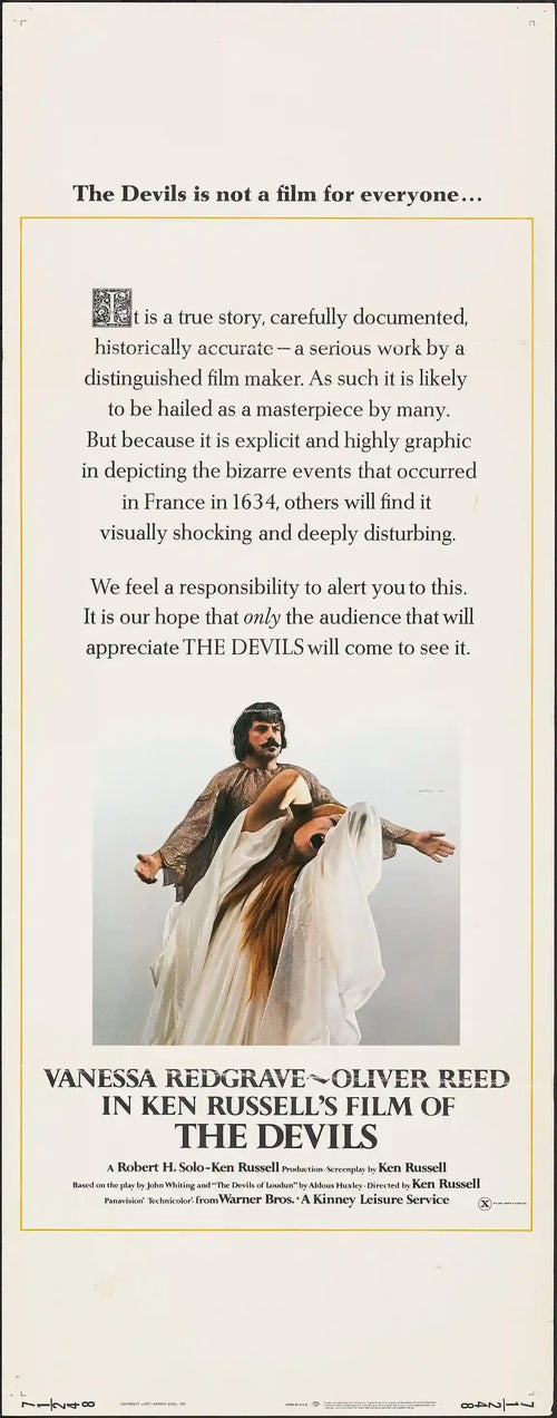 The Devils Original Vintage Movie Poster