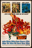 The Dirty Dozen 1 Sheet (27x41) Original Vintage Movie Poster