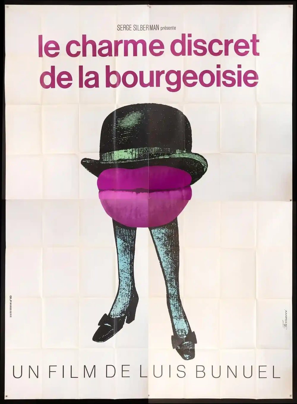 The Discreet Charm of the Bourgeoisie Original Vintage Movie Poster