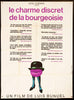 The Discreet Charm of the Bourgeoisie Original Vintage Movie Poster