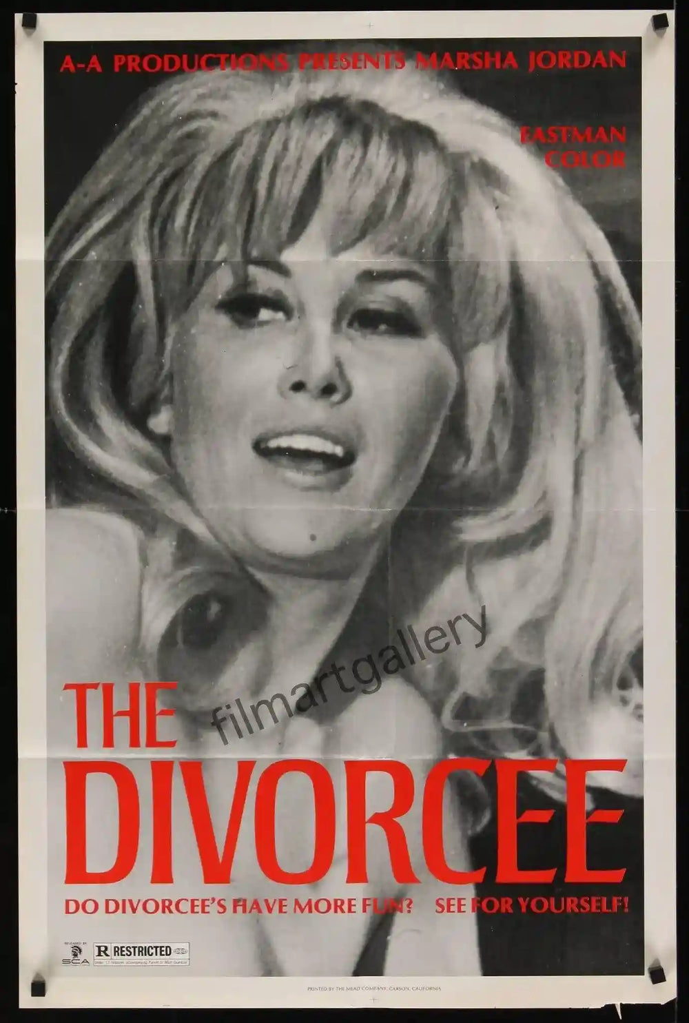 The Divorcee Original Vintage Movie Poster